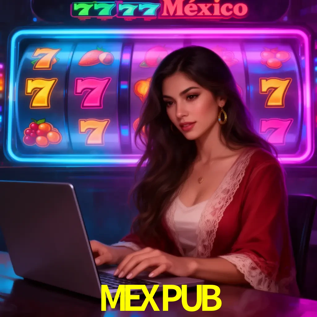 MEXPUB Slots - tragamonedas, RTP y control Tragamonedas MEXPUB con símbolos, saldo móvil y reglas de apuesta visibles